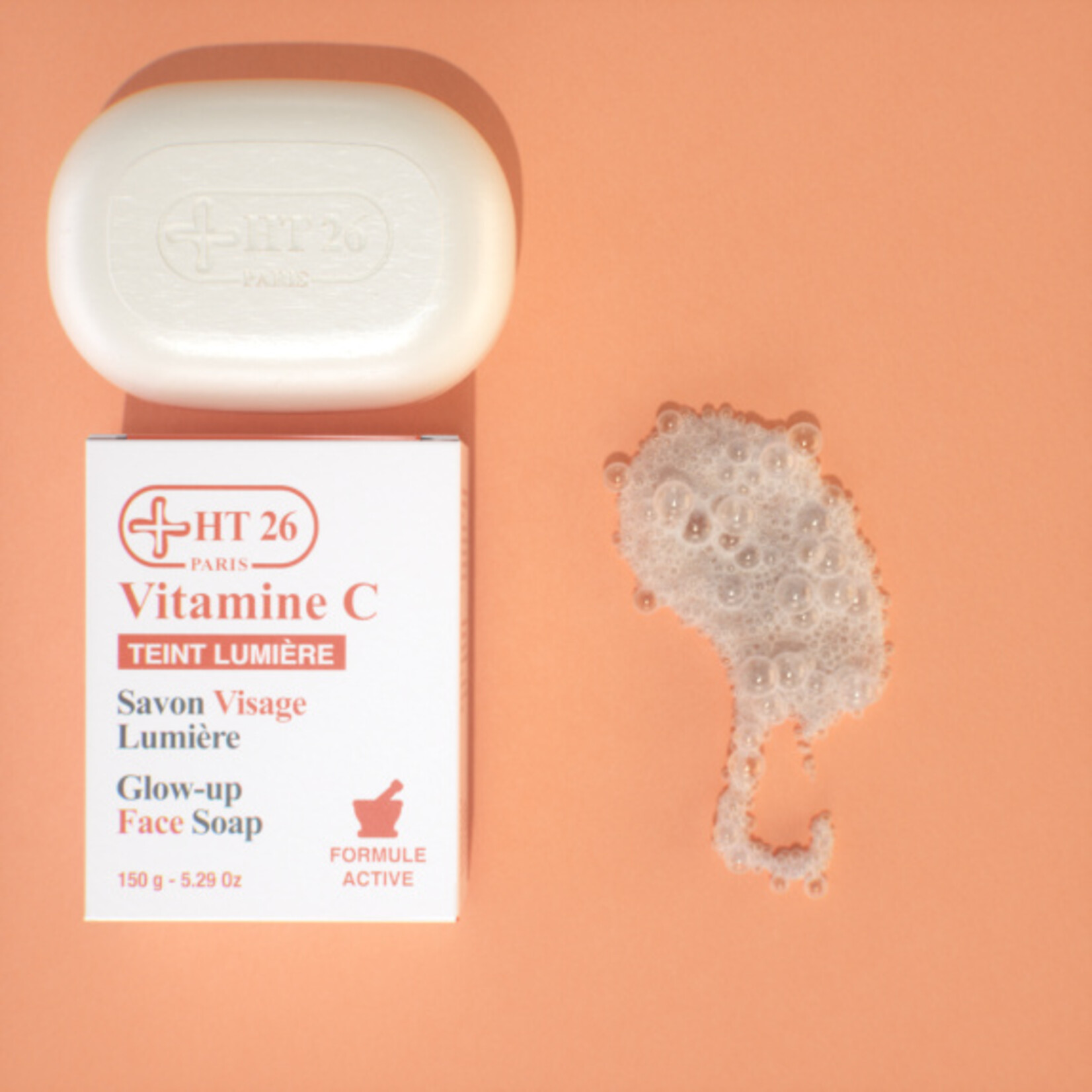 HT26 Paris Vitamin C Glow-Up Face Soap - 150gr