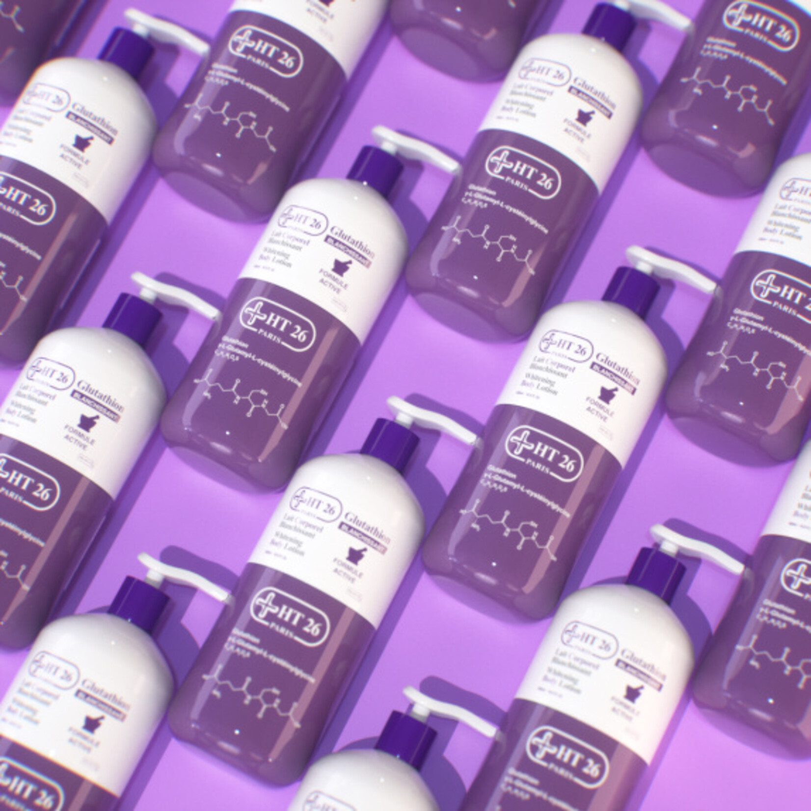 HT26 Paris Glutathione Whitening Body Lotion - 500ml