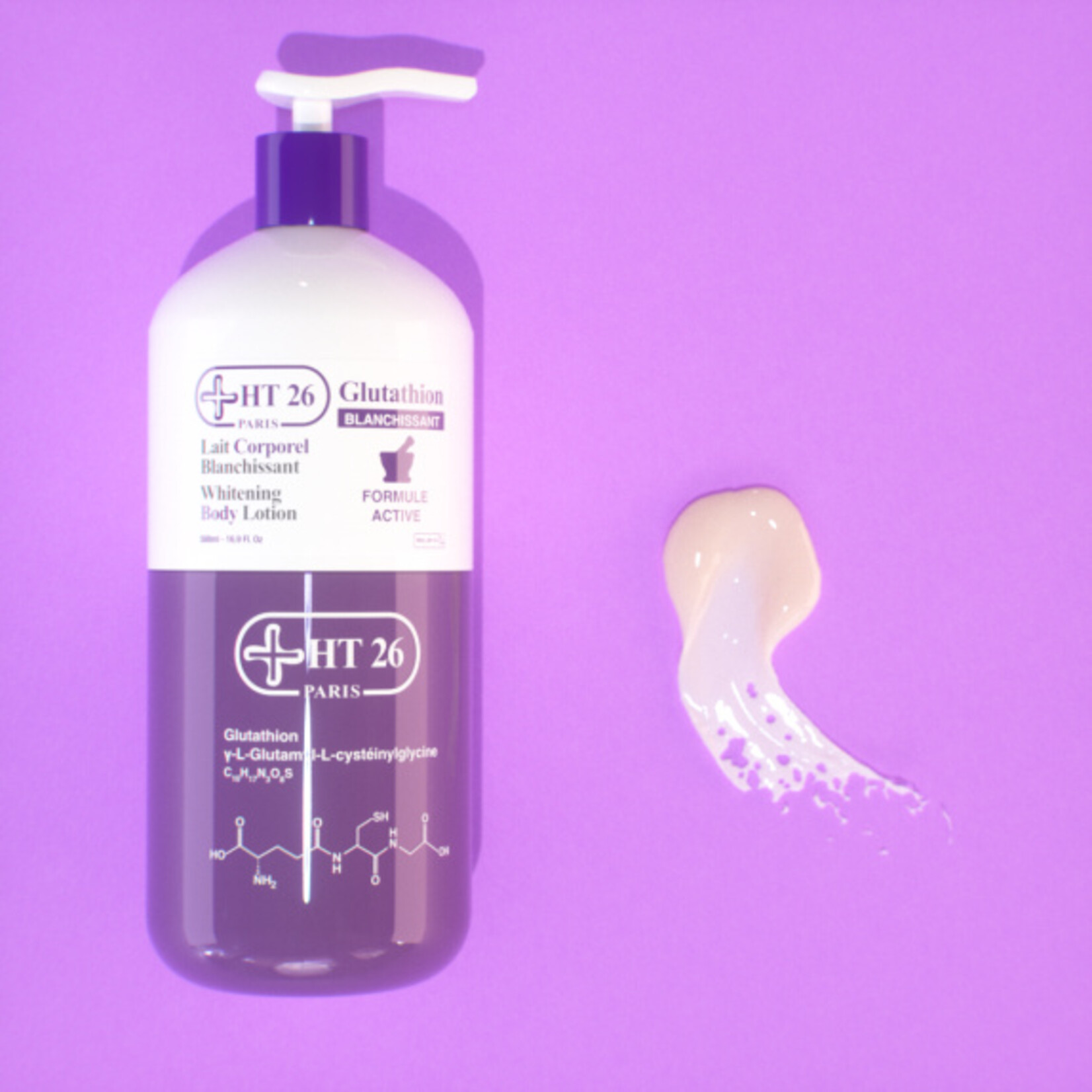 HT26 Paris Glutathione Whitening Body Lotion - 500ml