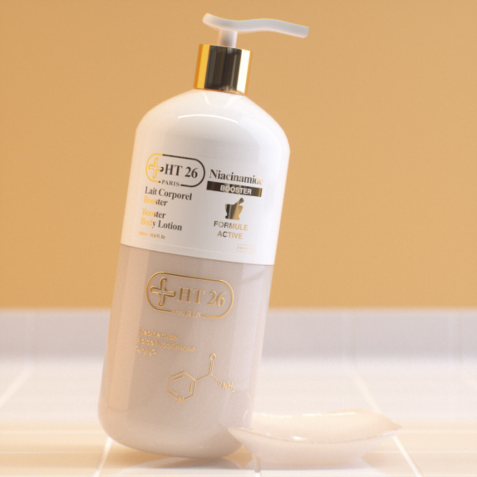 HT26 Paris Niacinamide Booster Body Lotion - 500ml