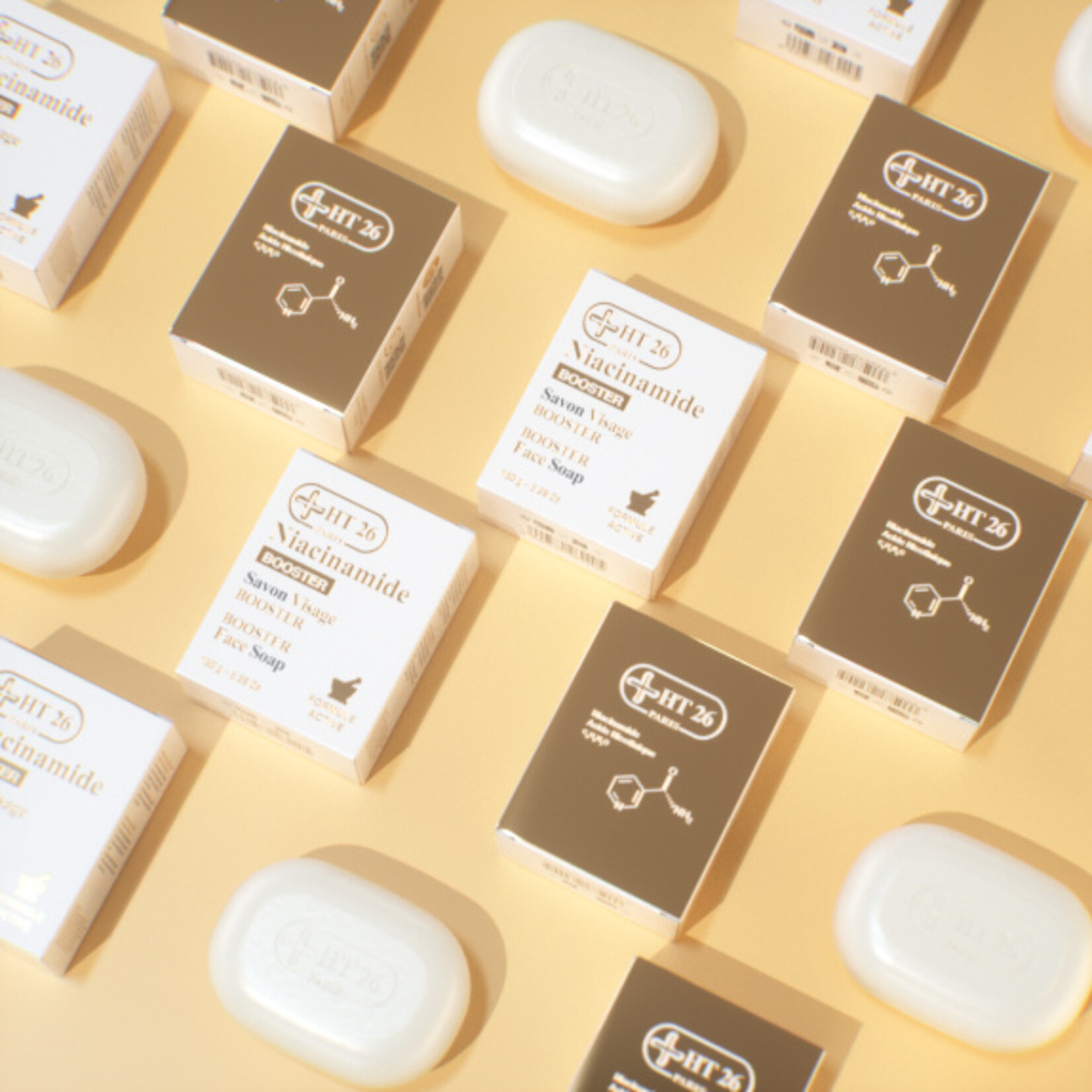 HT26 Paris Niacinamide Booster Face Soap - 150gr