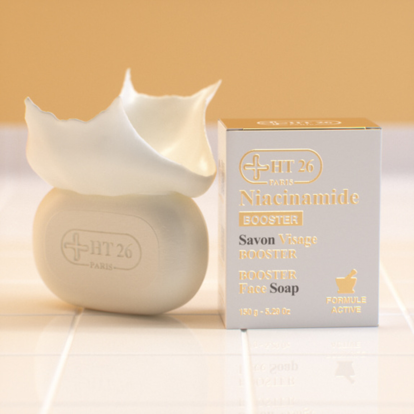 HT26 Paris Niacinamide Booster Face Soap - 150gr