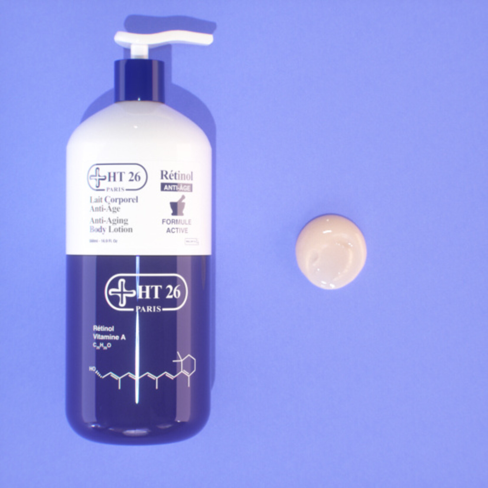 HT26 Paris Retinol Anti-Aging Body Lotion - 500ml