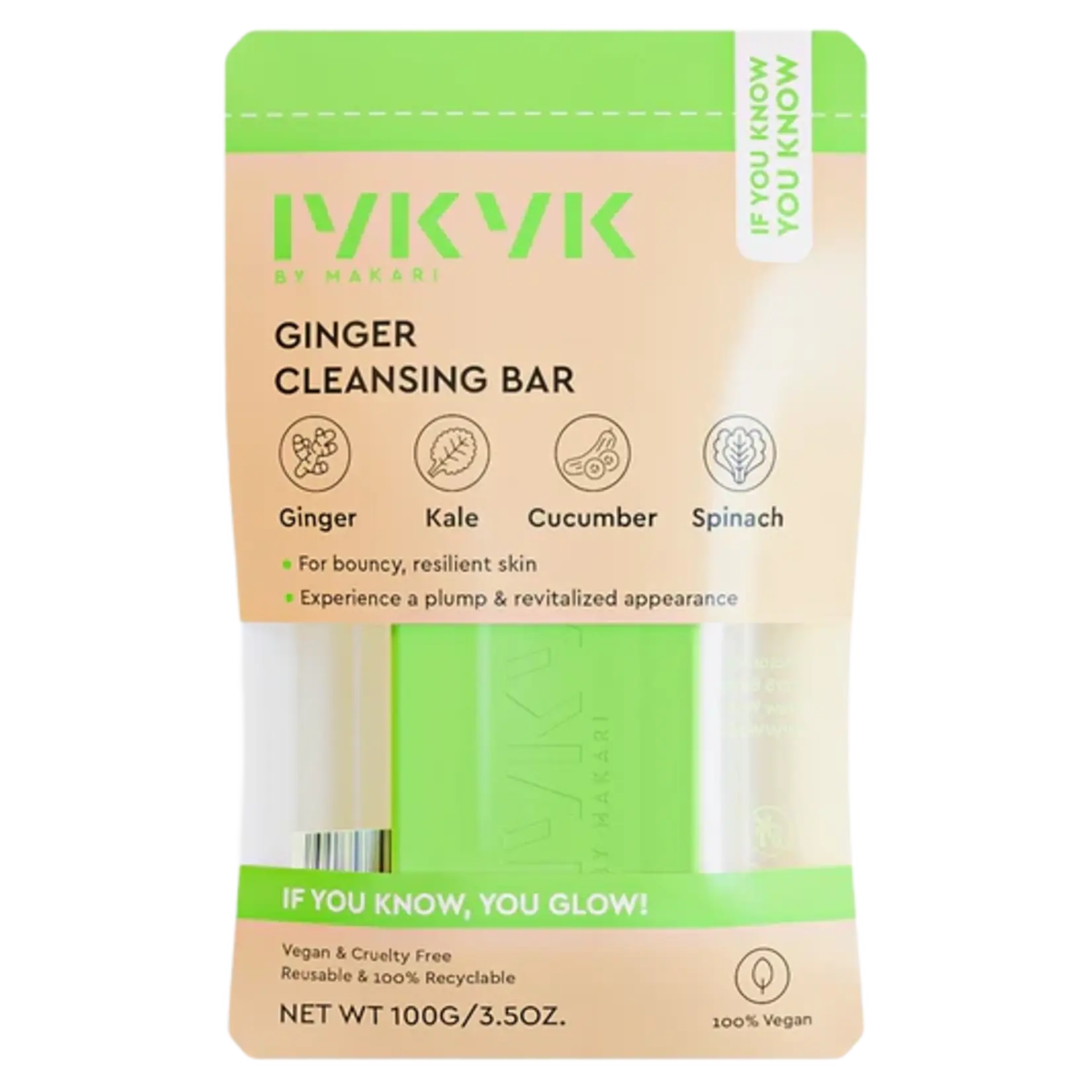 MAKARI IYKYK Ginder Cleasing Bar - 100gr