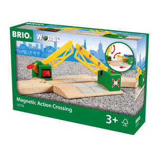 Brio MAGNETISCHE SPOORWEGOVERGANG