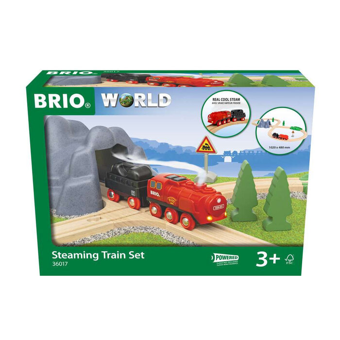Brio STEAMING TRAIN SET