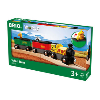 Brio TREIN MET SAFARI DIEREN