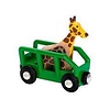WAGON MET GIRAFFE