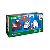 WITTE RC LOCOMOTIEF MET AFSTANDSBEDIENING