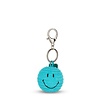smiley sleutelhanger eco - teal