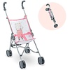Buggy voor babypop 36cm (roze)