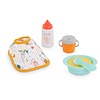 Kleine maaltijdset voor babypop