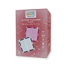 Glitter Tiles Pack Transparent / Pink