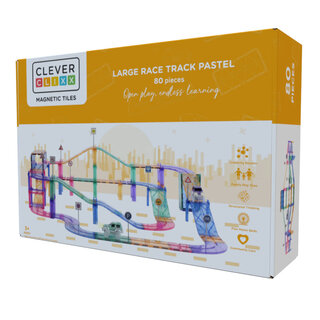 Cleverclixx RACE TRACK PASTEL 80 STUKS