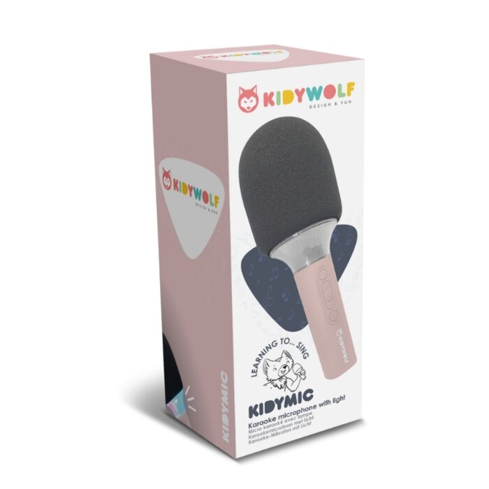 Kidywolf Kidymic | Karaoke microfoon (roze)