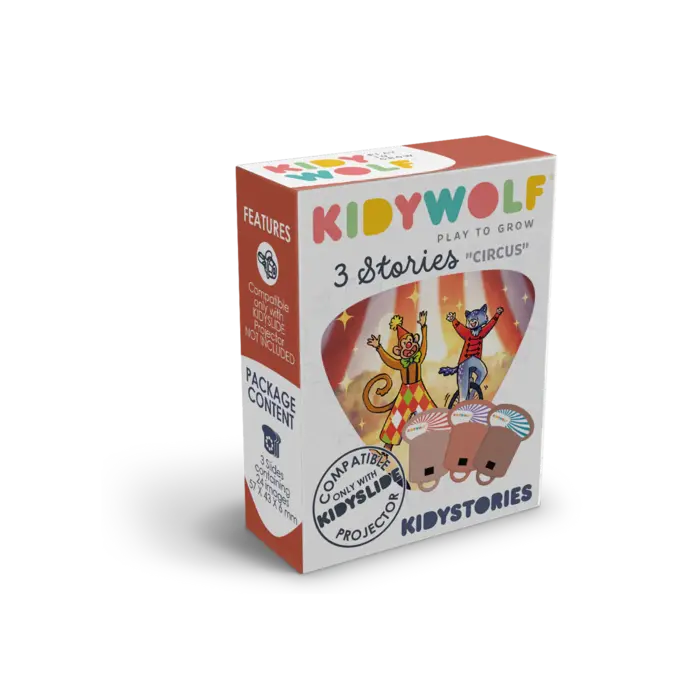 Kidywolf Kidystories | 3 verhalen voor Kidyslide - Circus