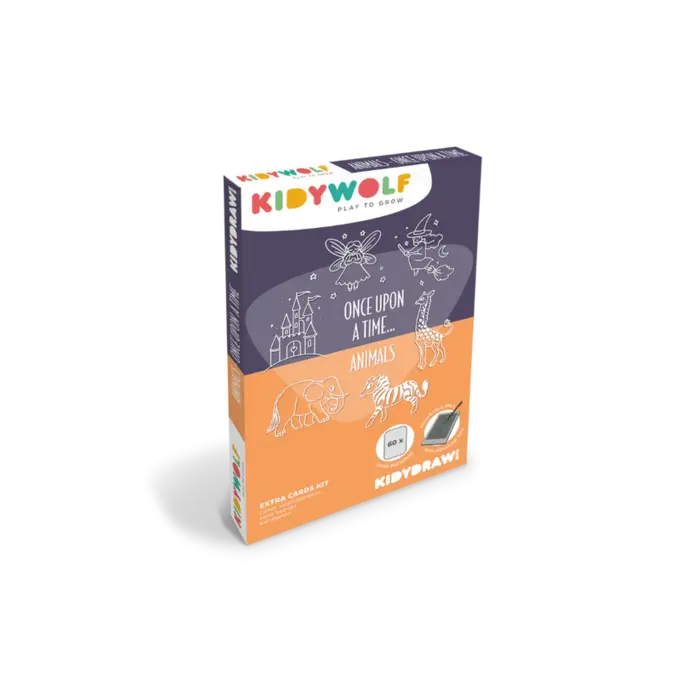 Kidywolf Navulling voor Kidydraw-Mini | Er was eens & Dieren