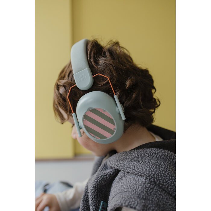 Kidywolf Kidynoise | Gehoorbeschermer (groen)