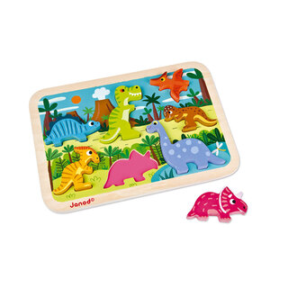 Janod DINOSAURUSSEN CHUNKY PUZZLE