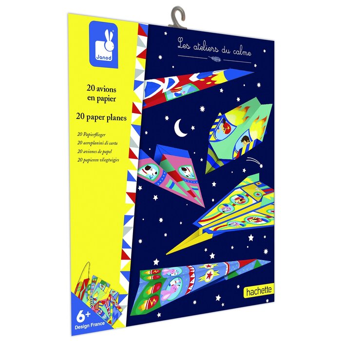 Janod PAPIEREN VLIEGTUIGJES