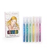 Les rosalies - 6 glitterstiften