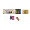 Les petites merveilles - 6 multicolor waskrijtjes