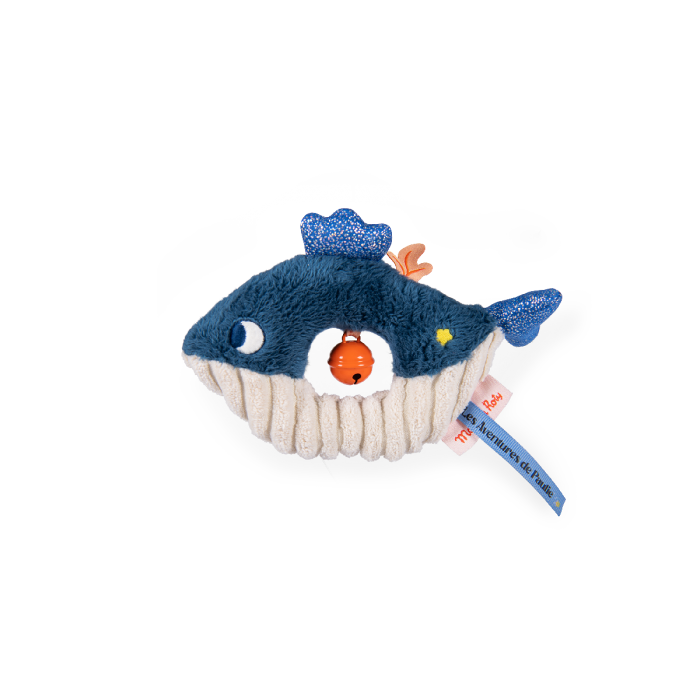 Moulin Roty Les avontures de Paulie - Rammelaar walvis