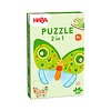 HOUTEN PUZZEL 2 IN 1 - VLINDER