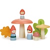 Woodland - Houten popjes - Kabouter familie
