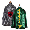 REVERSIBLE DRAAK/RIDDER CAPE (5/6JAAR)