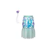 Bling bling zeemeermin rokje & haaracc (mint)