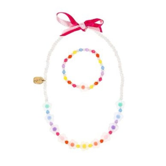 Souza for kids KETTING + ARMBAND ANIC, BLOEMEN, MULTI