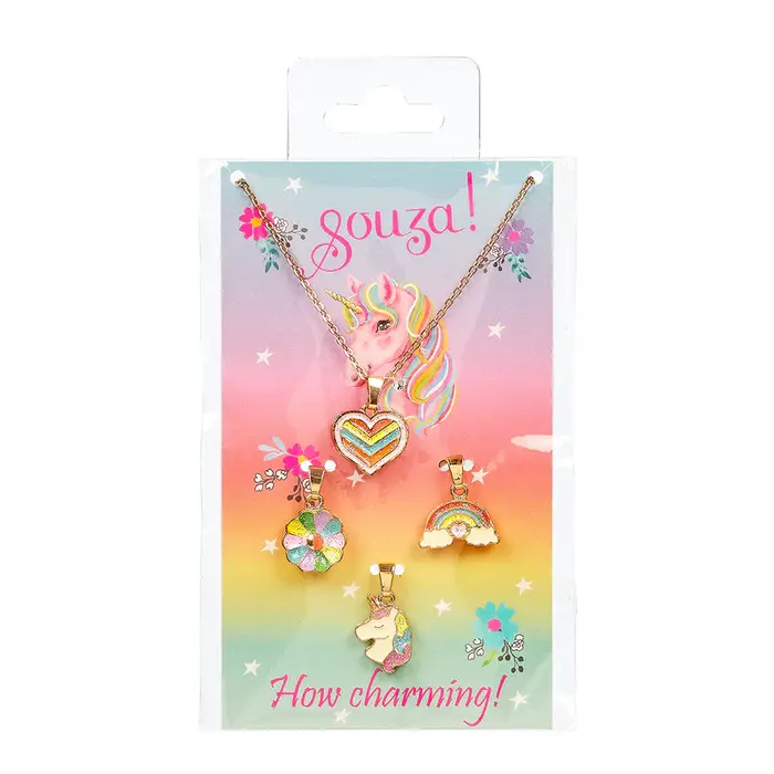 Souza for kids KETTING + BEDELS UNICORN