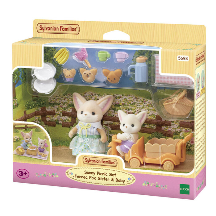 Sylvanian families PICKNICK SET WOESTIJN ZUS & BABY