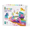 HEY CLAY - Interactieve boetseerklei - Rainbow unicorn - 15 potjes