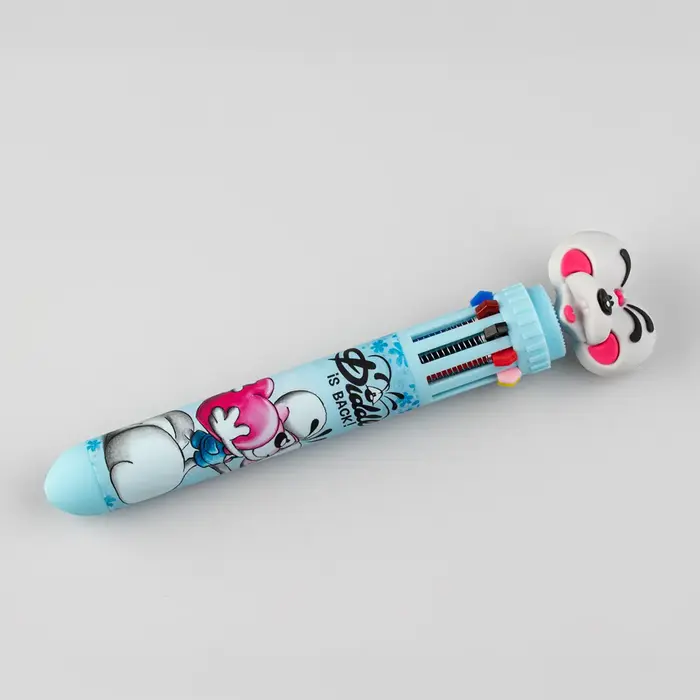 Diddl DIDDL-PEN MET 10 KLEUREN 3D