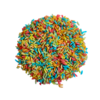 Speelrijst regenboog mix 750 gram