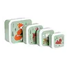 LUNCH & SNACK BOX SET FOREST FRIENDS