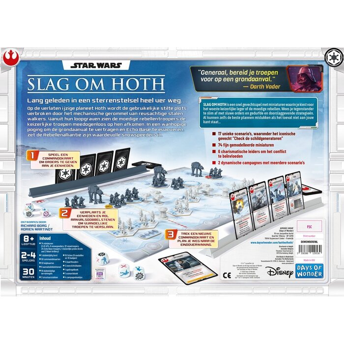 Asmodee Star Wars: Slag om Hoth