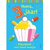 HOERA, 3 JAAR! KLEURPRET VOOR KLEINE HANDJES