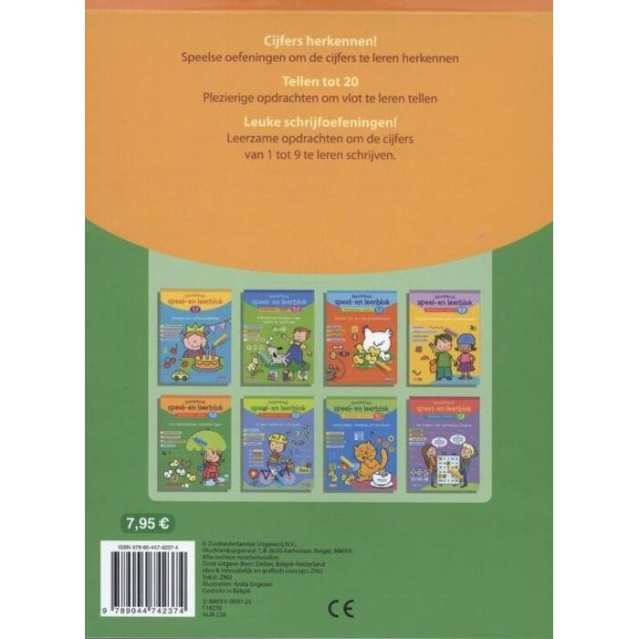 Deltas REUZELEUK SPEEL- EN LEERBLOK VOORBEREIDENDE TELOEFENINGEN (5-6 JAAR)