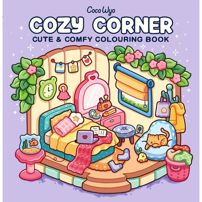 Deltas COZY CORNER CUTE & COMFY KLEURBOEK COCO WYO