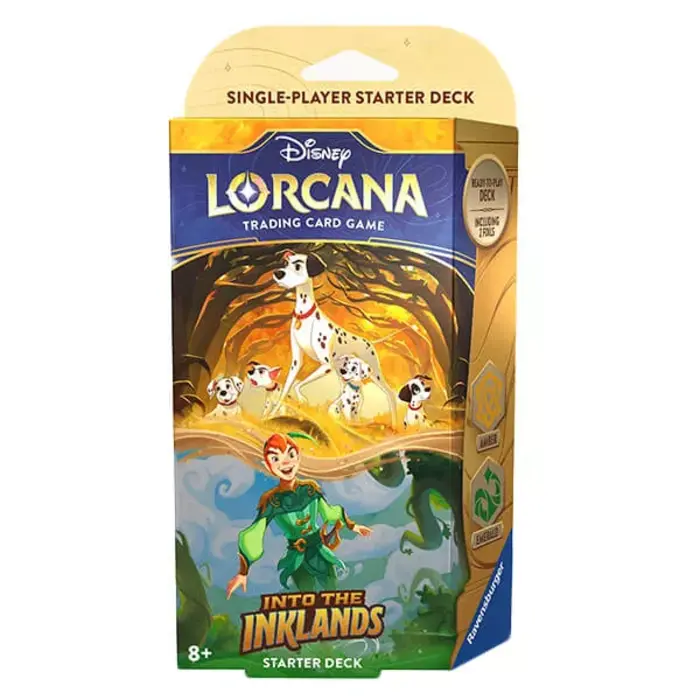 Ravensburger Disney Lorcana TCG: Into the Inklands Starter Deck