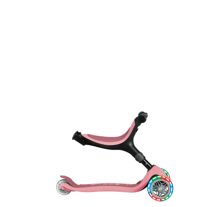 Globber 3-in-1 Loopfiets - Step - Go Up Active Lights (Pink)