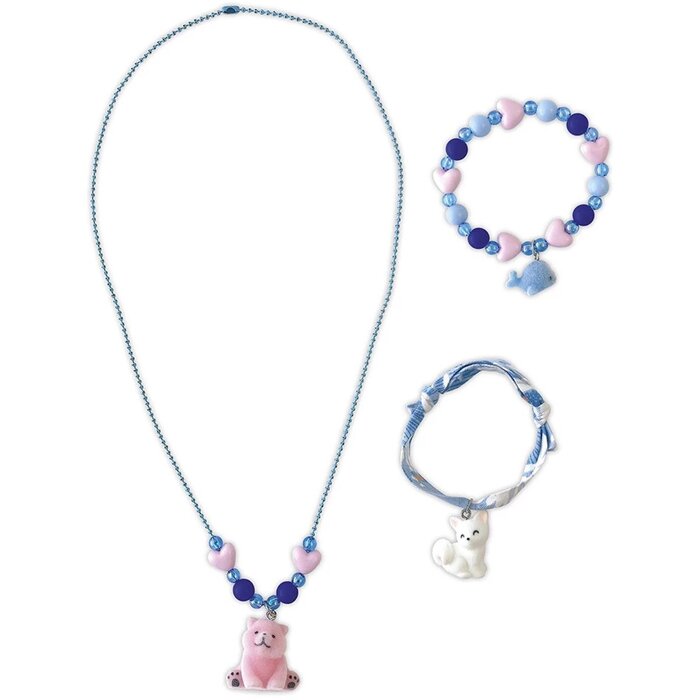 Janod 3 sieraden om te maken - Kleine fluwelen dieren