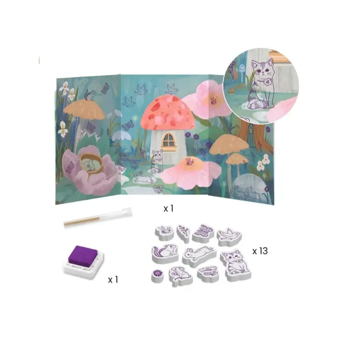 Djeco Knutseldoos - Fluffy box