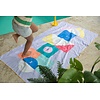 PLAYTOWEL L (180 X 100CM) - MICROFIBER - HOPSCOTCH