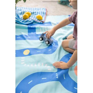 Quut PLAYTOWEL L (180 X 100CM) - MICROFIBER - ROAD