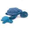 Sauvenou - The turtle mum & baby (blue)