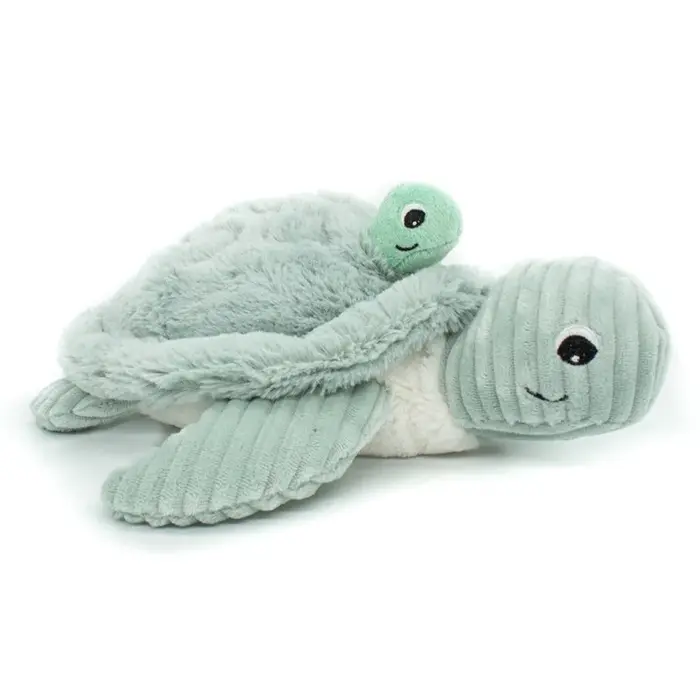 Les Ptipotos Sauvenou - The turtle mum & baby (mint)
